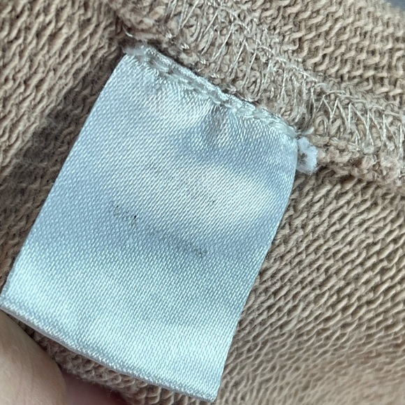 Ivy Jane wide leg cropped pants size large tan - Picture 5 of 7